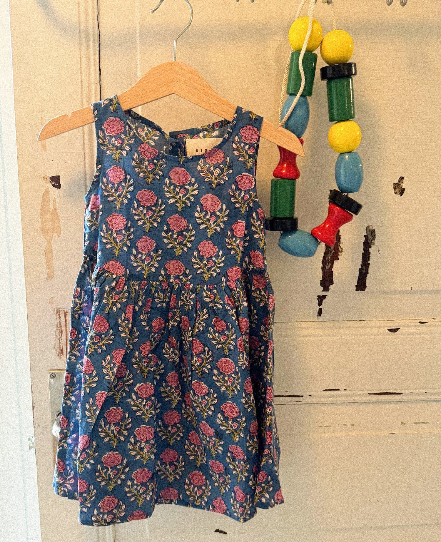 Suri MINI Dress - Pink Flowers