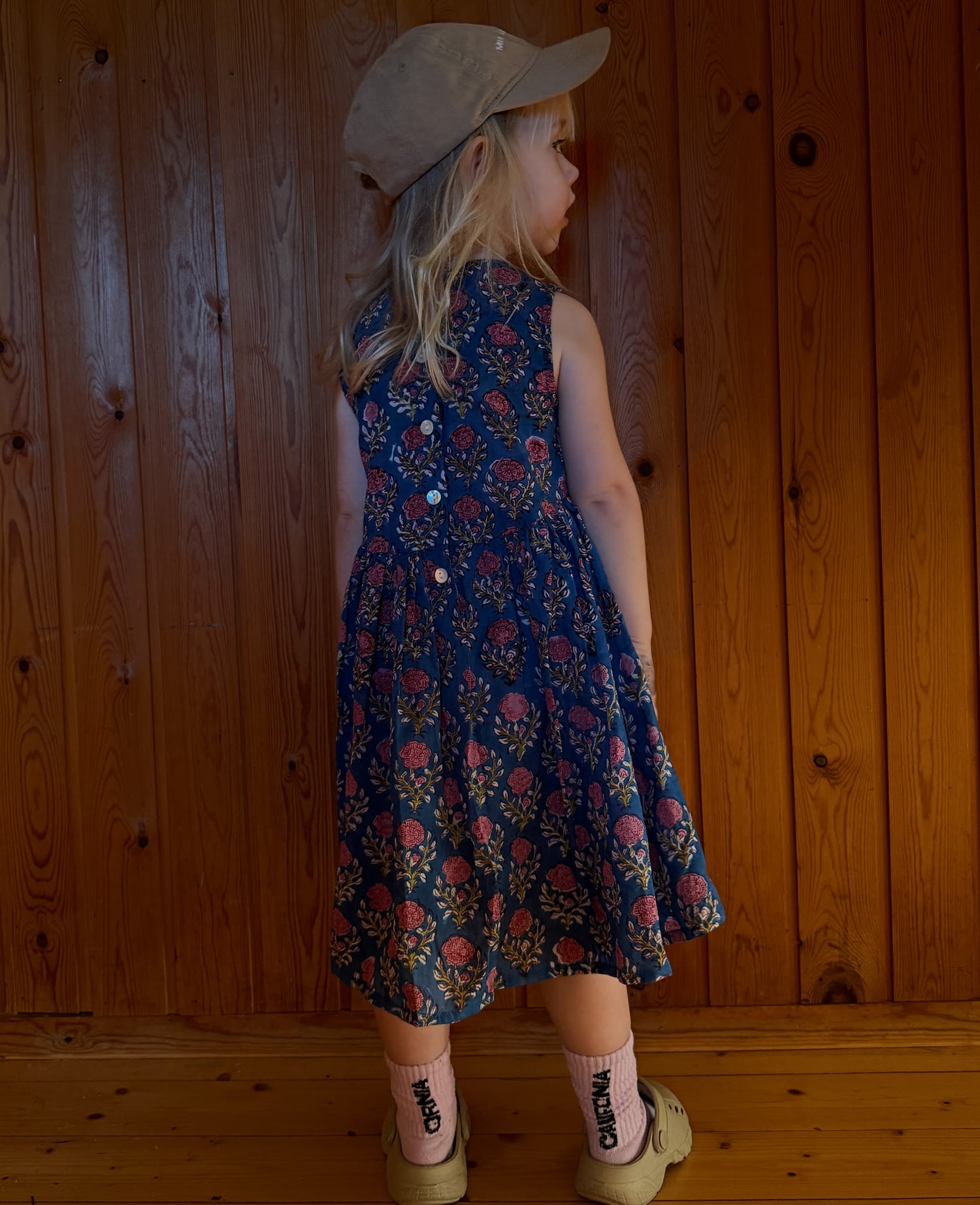 Suri MINI Dress - Pink Flowers