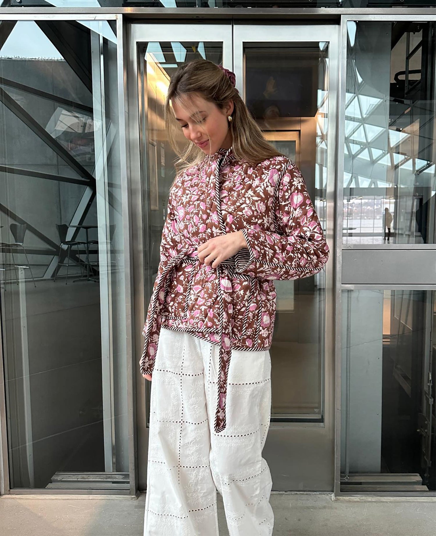 Sussie Reversible Jacket - Pink Hazel