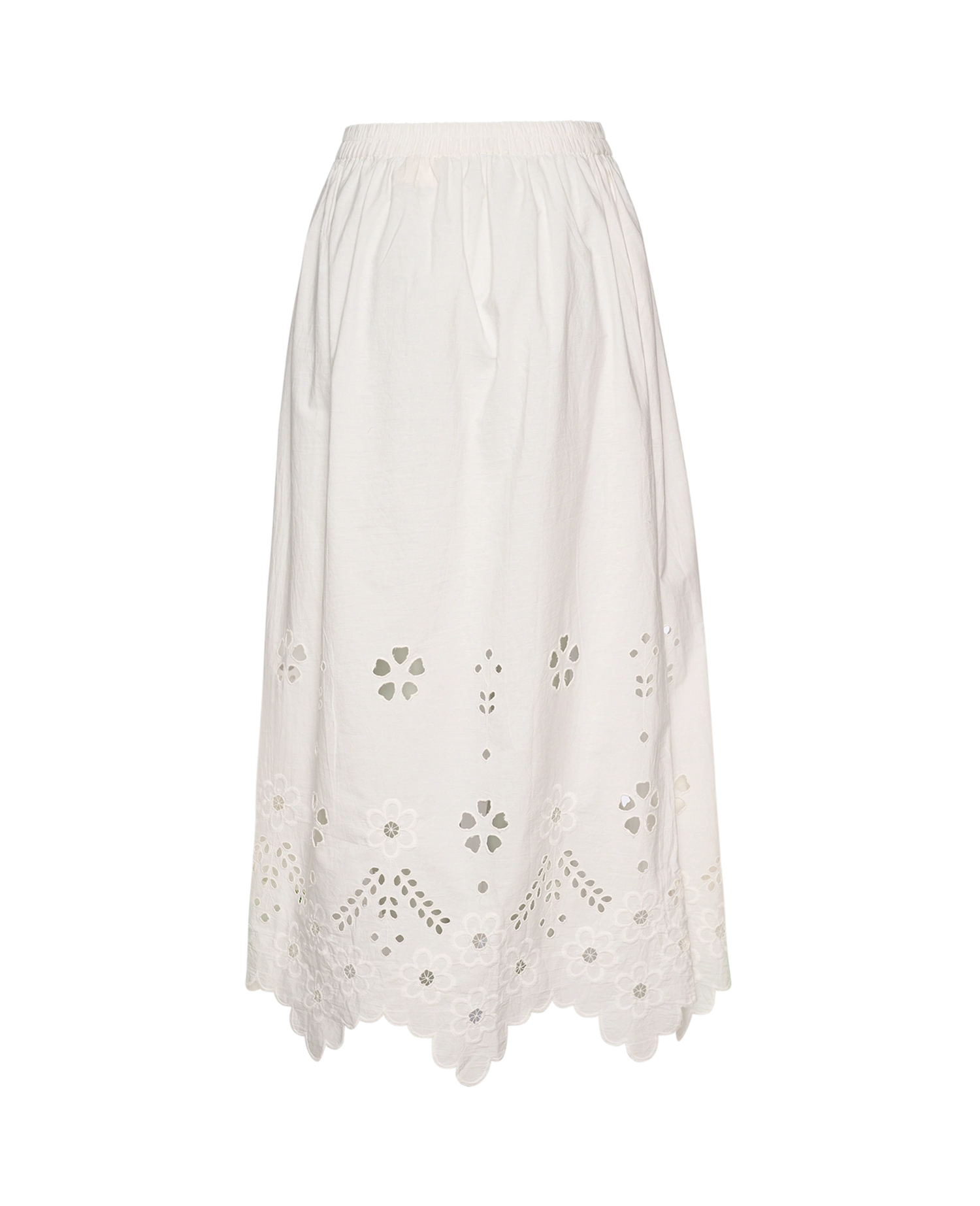 Trine Skirt - White Cutwork