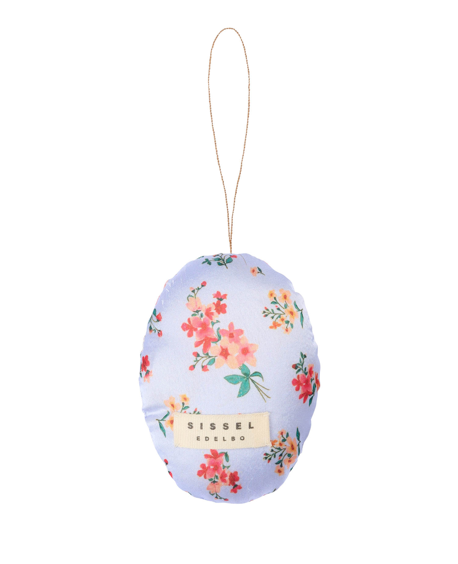 Vera Easter Egg Ornament - Purple Floral