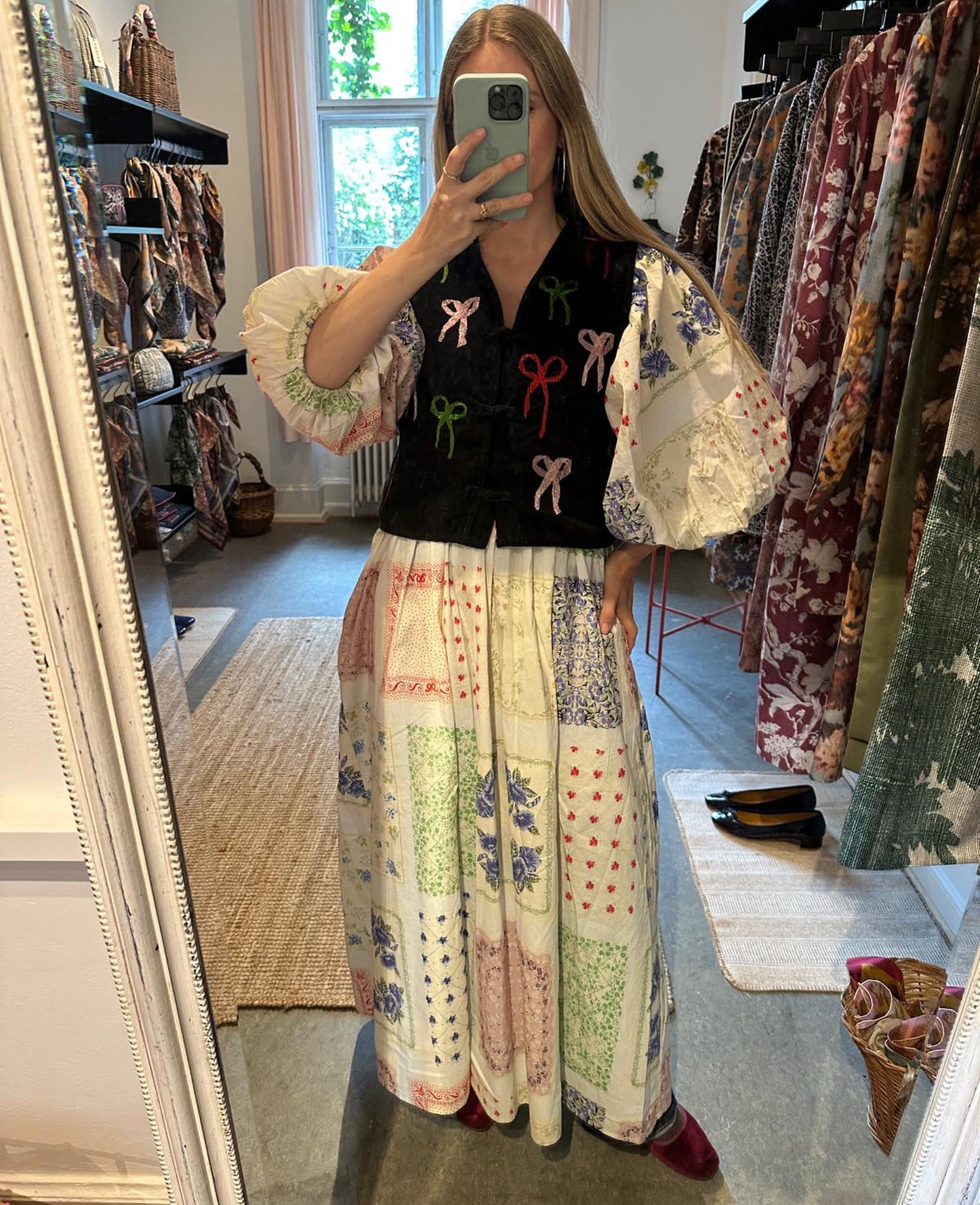 Vinca Dress - Vintage Napkins