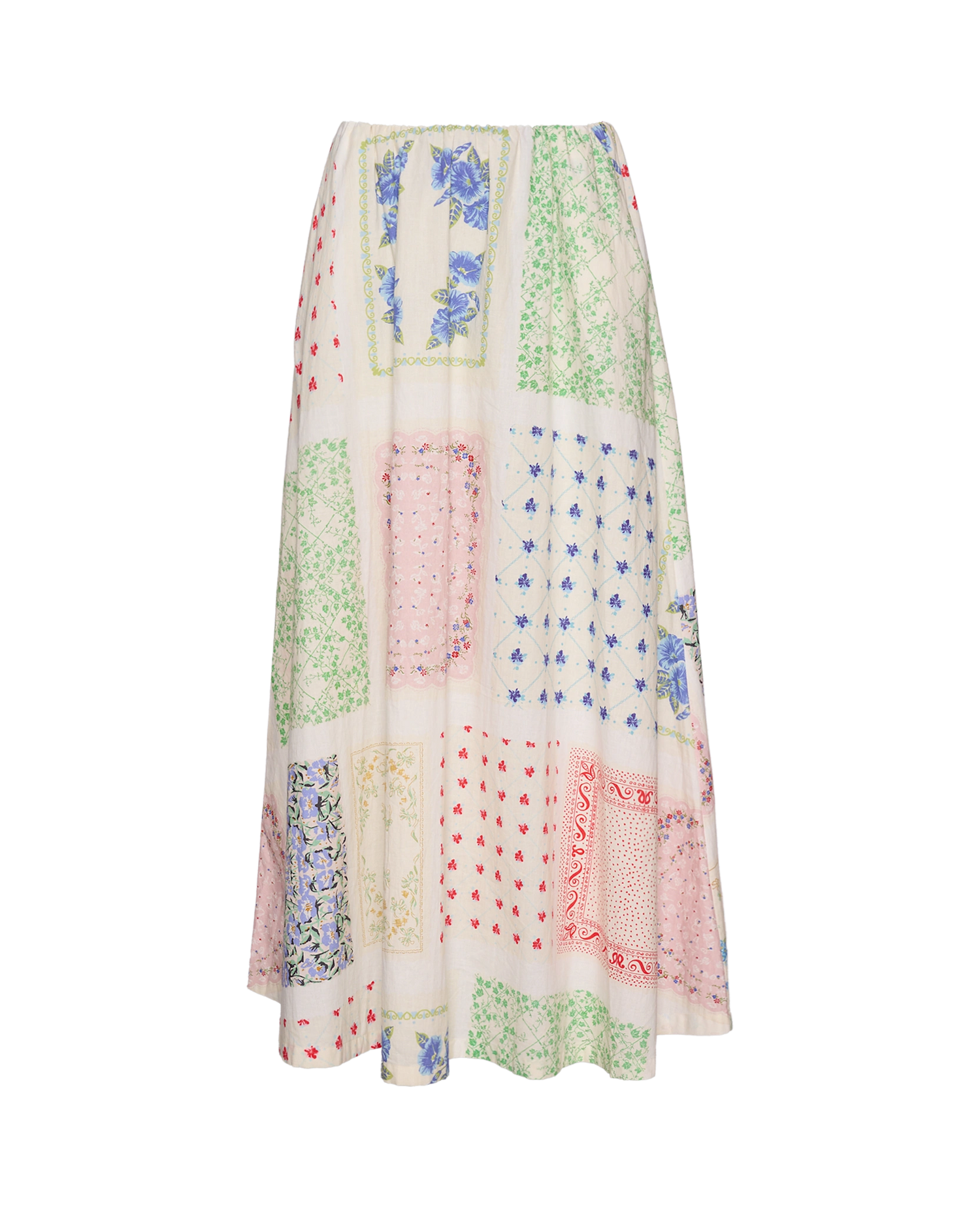 Vinca Skirt - Vintage Napkins