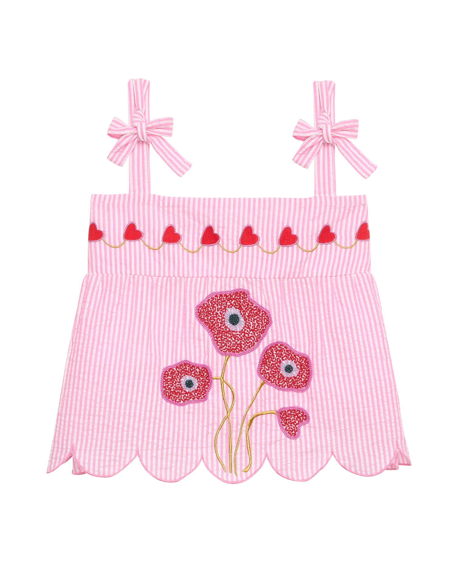 Wenke Top - Pink Stripes