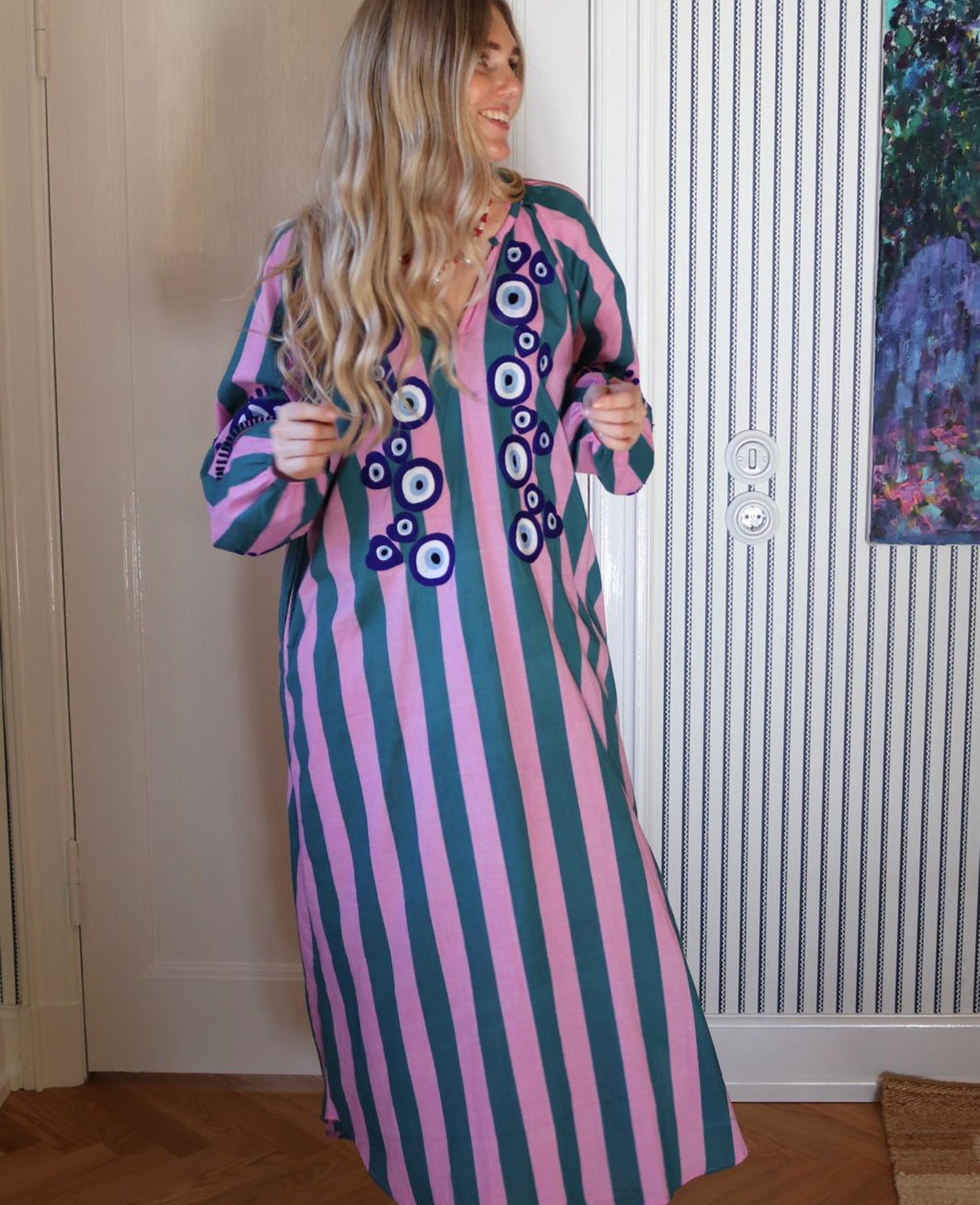 Zippy Dress - Petrol green