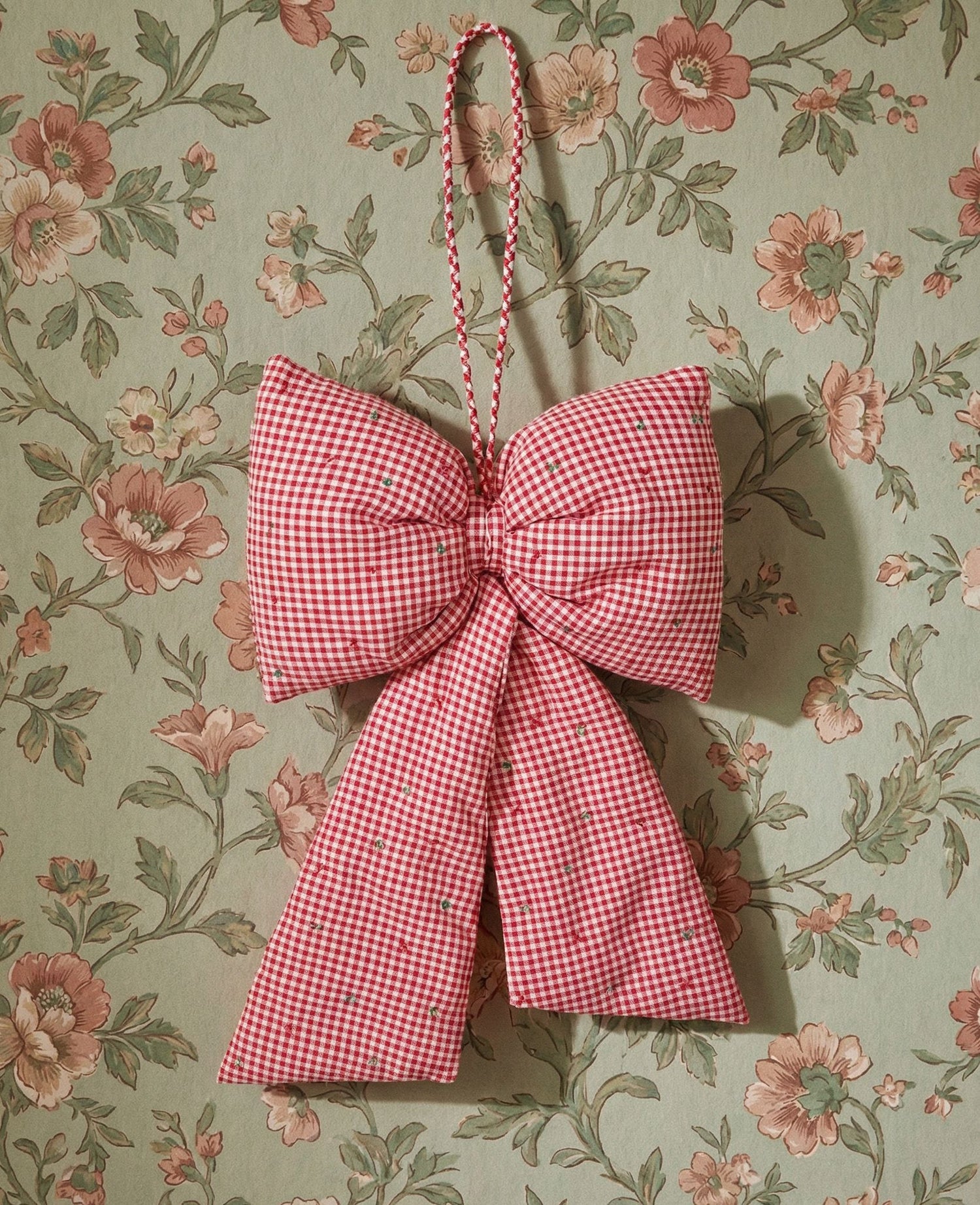 Bow Decoration - Gingham Checks