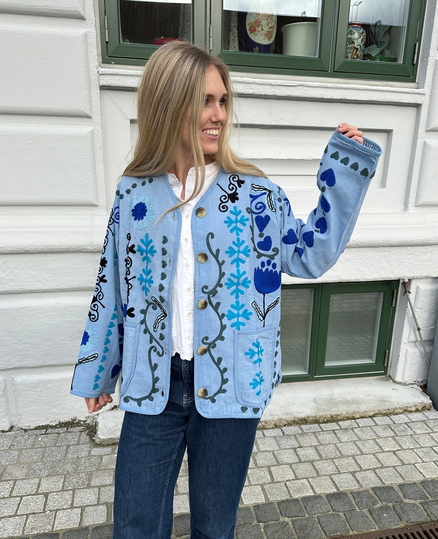 Maggie Jacket - Blue Ocean